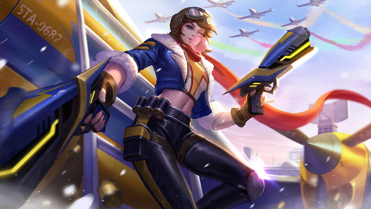 Violet phi công trẻ