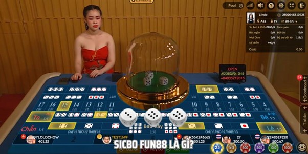 Sicbo fun88 là tựa game giải trí được nhiều bet thủ lựa chọn
