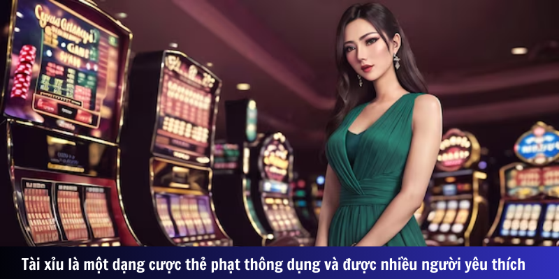 Tài xỉu là một dạng cược thẻ phạt thông dụng và được nhiều người yêu thích