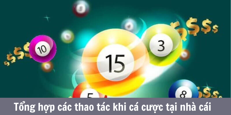 Tổng hợp các thao tác khi cá cược tại nhà cái